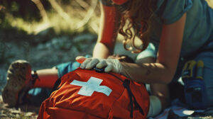 emergency first aid outdoor